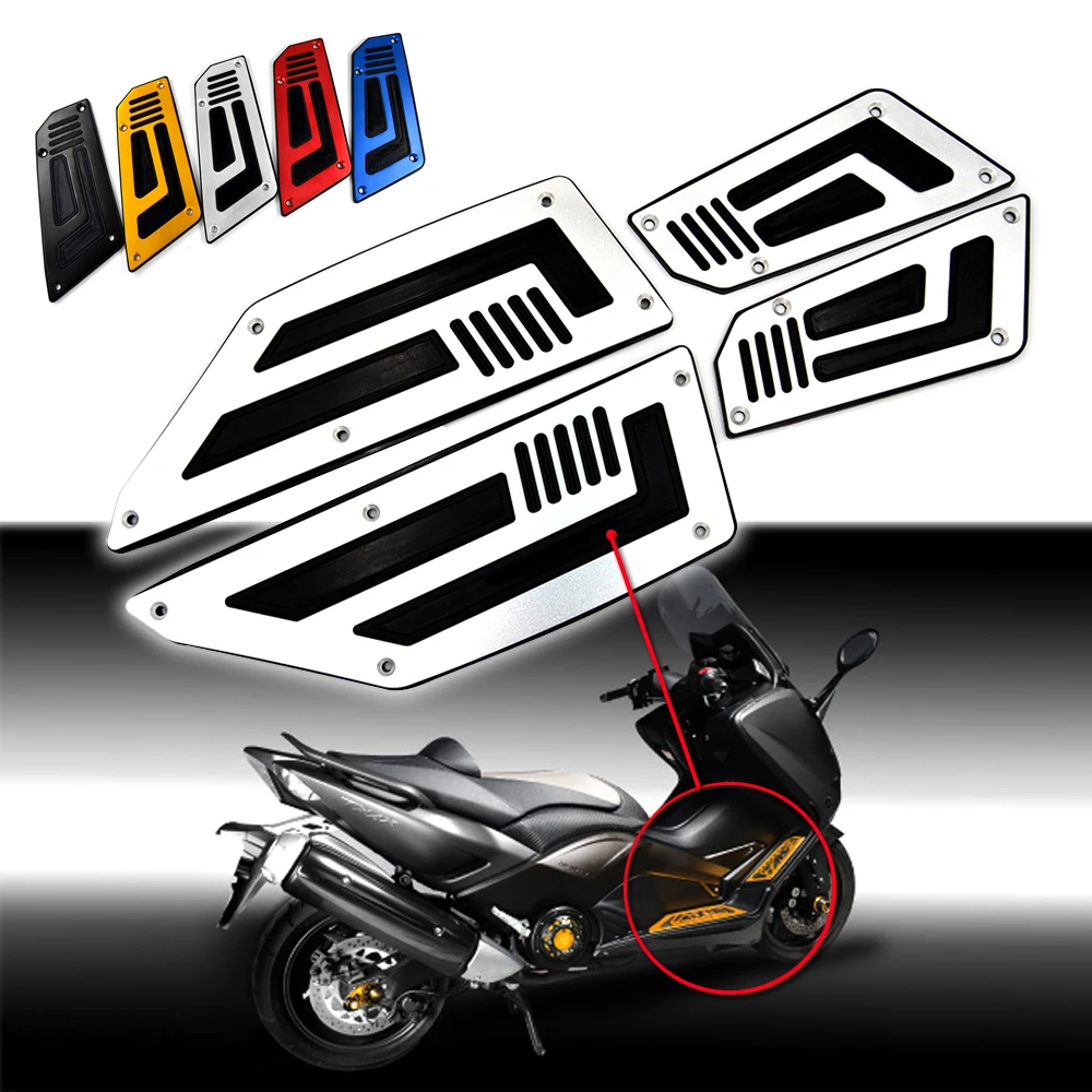 

BJ T-MAX TMAX530 мотоциклетные спереди и сзади подножка шаг Подножка для ног пестрый пластины совета колышки для Yamaha T MAX 530 2012-2016