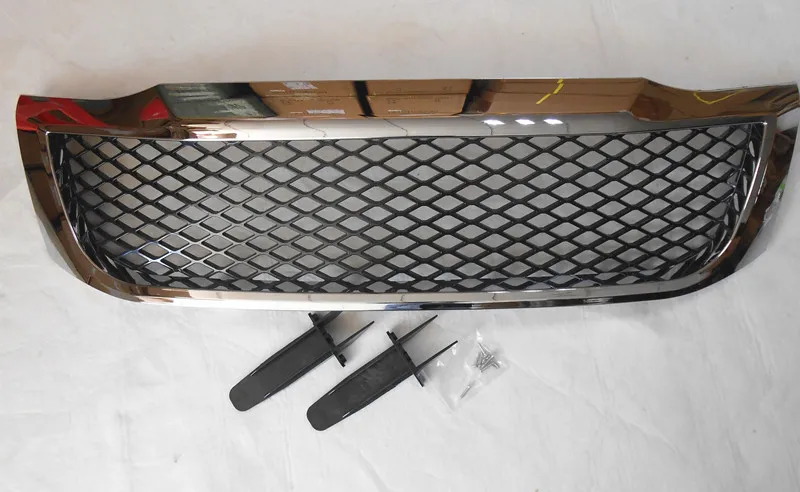 CITYCARAUTO OWN DESIGN MODIFICADO CHORMED RACING GRILLE PICKUP FRONT GRILLE MASK para HILUX VIGO 2012-2014 raptor GRILLS