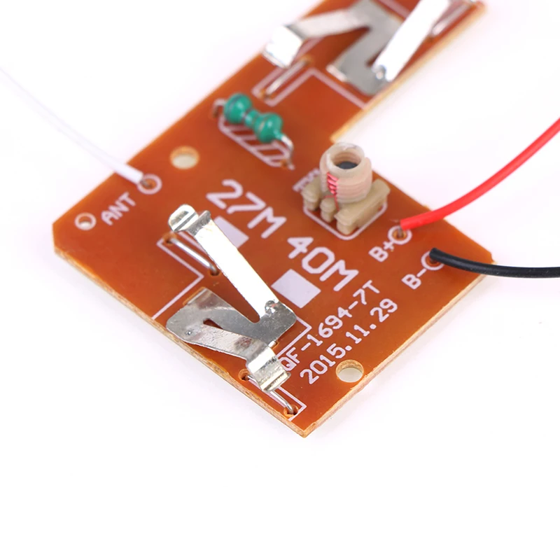 Remote Control Circuit Board PCB Transmitter Receives Antenna Toys 4CH 27MHZ