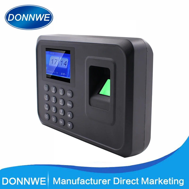 

HOT SALE Donnwe F01 Biometric Fingerprint time attendance clock & access control