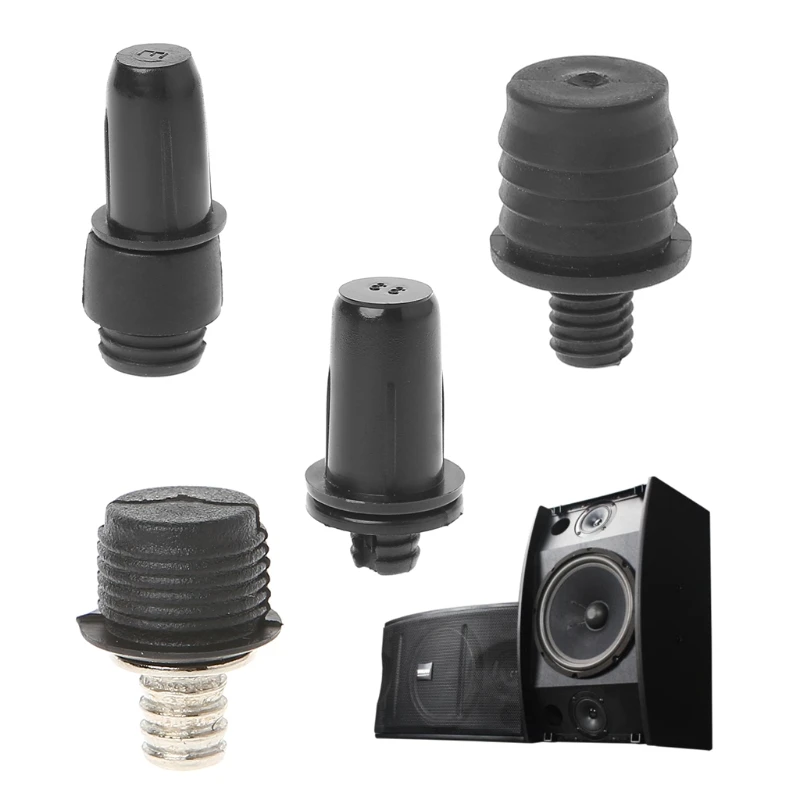 10Pair DIY Audio Speaker Buckles Plastic Speaker Grill Peg Ball Socket Fastener Screw Part Kit for Speaker Accessories