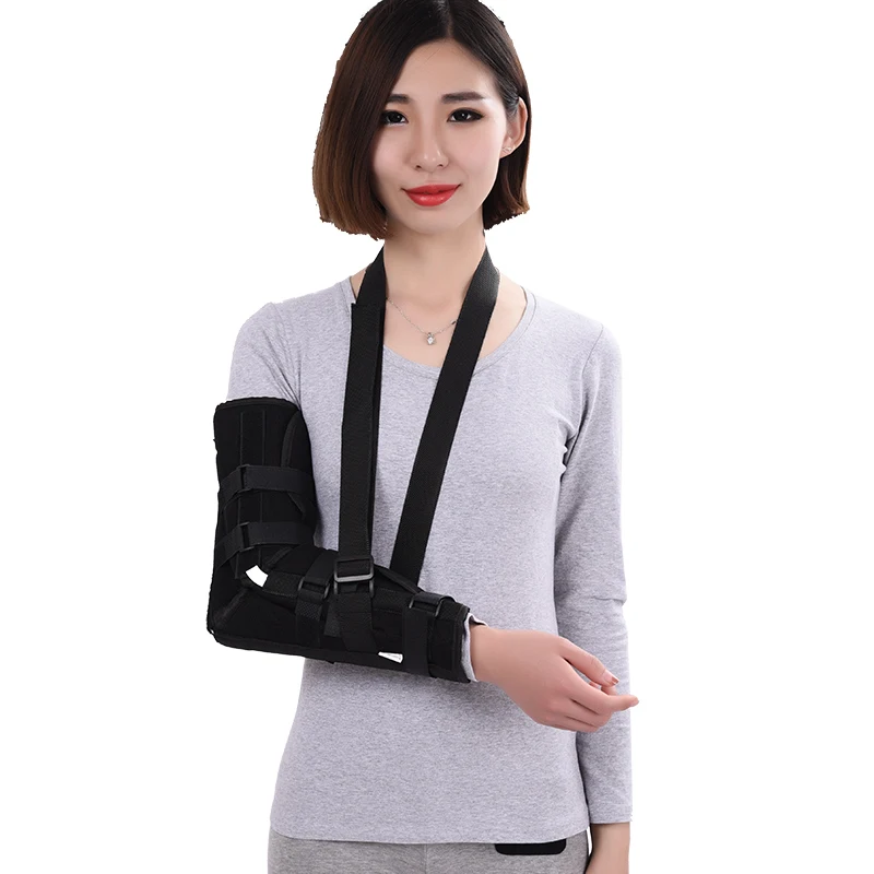 Enhanced forearm elbow joint fixation brace adjustable arm fracture tibia support forearm sling