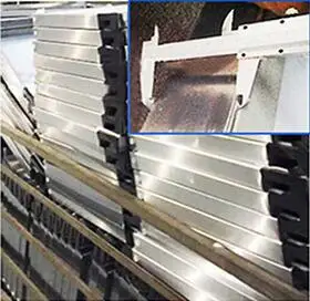 فريزر عميق تجاري كبير من الفولاذ المقاوم للصدأ