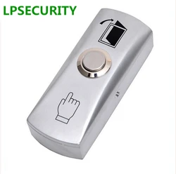 LPSECURITY Gate Deur Toegangscontrole Systeem deurslot aluminiumlegering Release Exit Sensor Switch/deur toegang drukknop