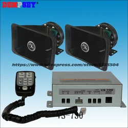 VS-730 High power Whelen 300w car siren,300W Speaker alarm,10Tone ,rescue/ emergency vehicle/ Police siren,  with 2*150W speaker