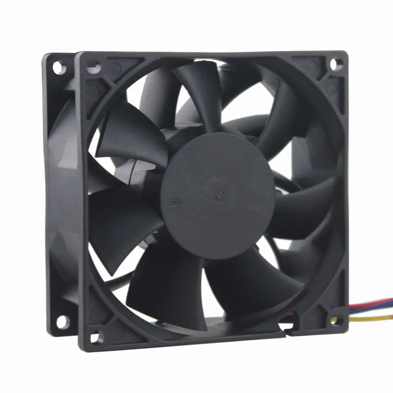 Waktu Luang 10 Buah Bola Ganda Radiator Komputer 80 Mm X 38 Mm Kipas Brushless DC 12 V 80X80 MM 4 Kabel 4 Pin CPU PC Case Cooling Fan 8 Cm