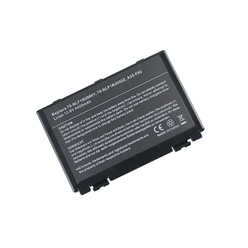 Laptop Battery For Asus F82 F83S K40 K40E K6C11 F52 K50 K51 K60 K61 P50 P81 A32-F82 A32-F52 L0690L6 L0A2016