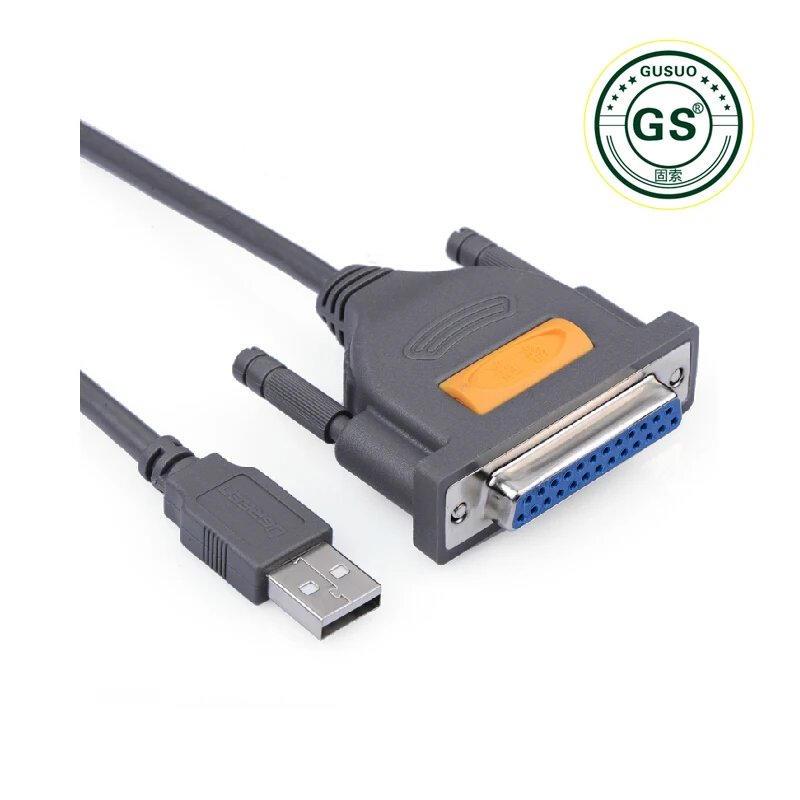 GuSuo DB25 25 Pin Parallel IEEE-1284 to USB 2.0 Adapter LPT Printer Cable Wire