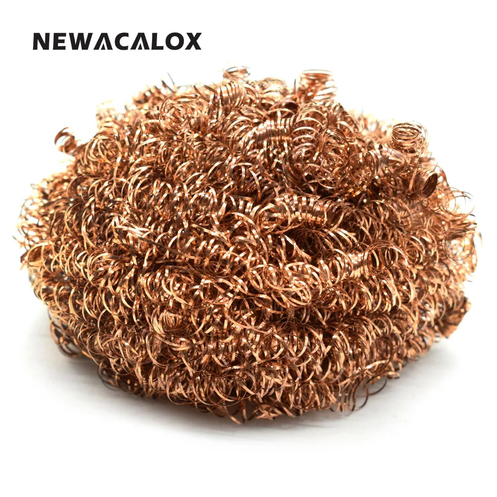 Антистатический сварочный паяльник NEWACALOX, устройство для очистки жал, стальная проволока с подставкой, набор ремонтных инструментов