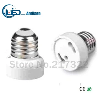 E26 TO GU24 adapter Conversion socket  High quality material fireproof material GU24 socket adapter Lamp holder