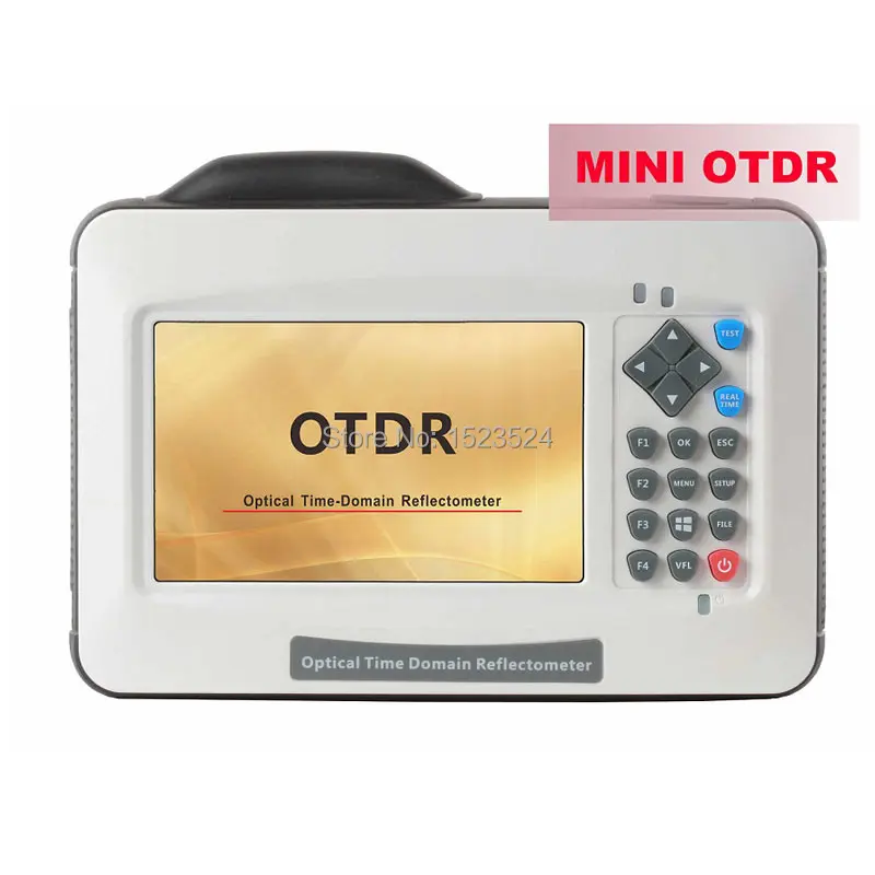 Grandway-FHO3000 D35 Fiber Optic OTDR with Touch Screen, Mini OTDR, Optical Time, OTDR, 35/33dB, SM, 1310/1550nm