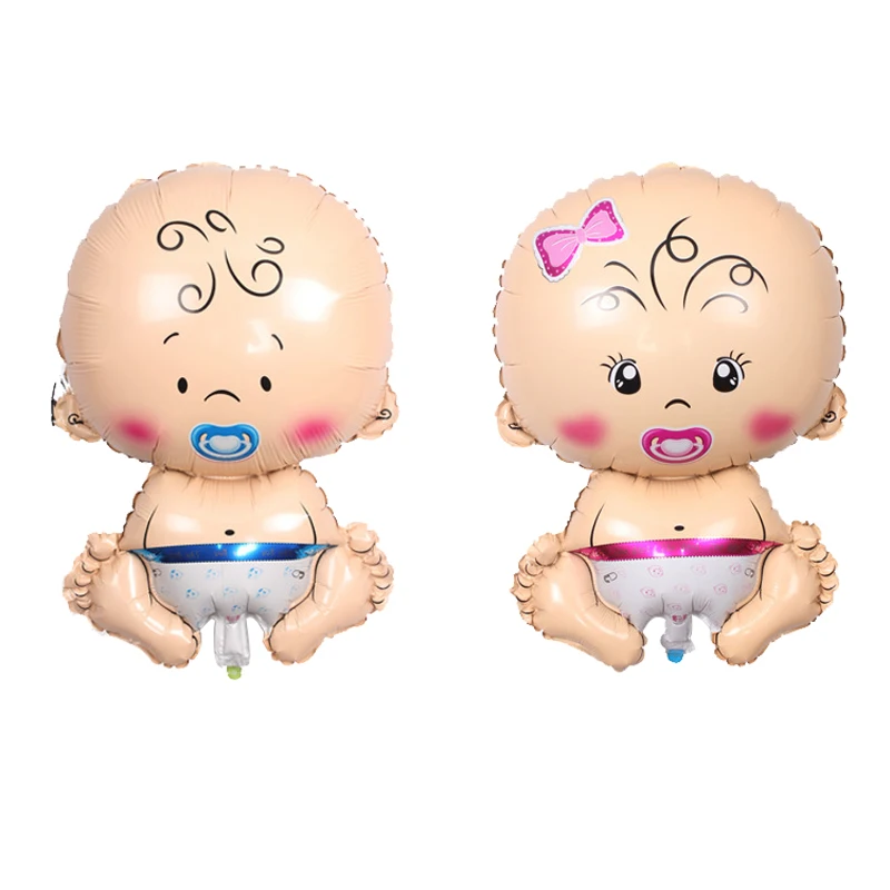 

68*45cm Large Baby Pacifier Foil Balloons Cartoon Doll Birthday Party Wedding Decoration Globos For Kids Inflatable Air Ballons