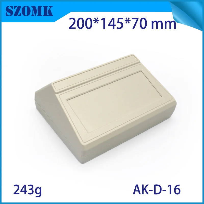 1Piece 200*145*70mm SZOMK Plastic enclosure housing desktop electronics plastic box plastic case for electronic equipment box