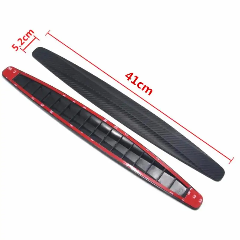 2pcs Car Carbon Fiber Bumper Crash Bar For Skoda Octavia A2 A5 A7 Fabia Rapid Superb Yeti Roomster