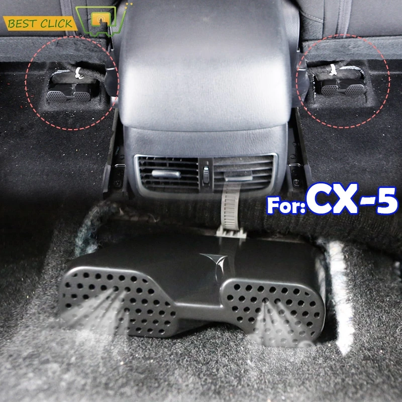 For Mazda CX-5 CX5 2013 2014 2015 2016 2017 2018 Under Seat Rear AC Heat Floor Air Conditioner Duct Vent Outlet Grille Cover