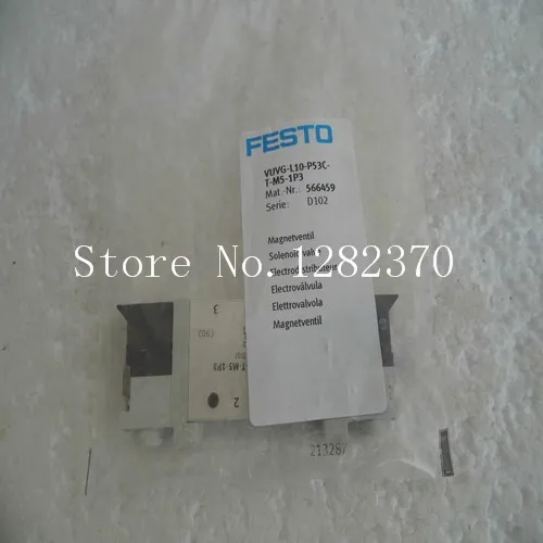 

New original authentic FESTO solenoid valve VUVG-L10-P53C-T-M5-1P3 spot 566459