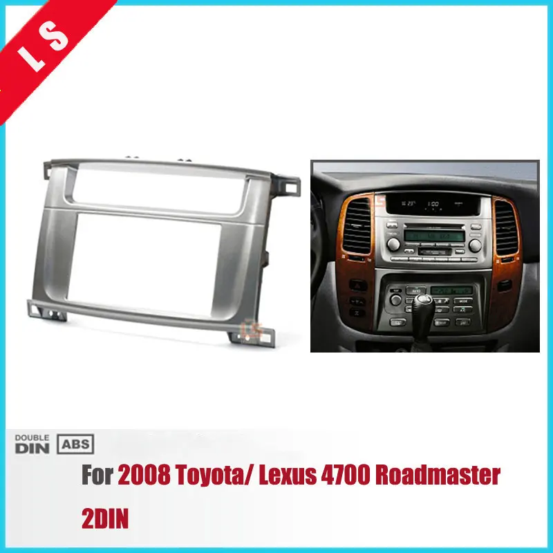 2 DIN Car refitting DVD frame,DVD panel,Dash Kit,Fascia,Radio Frame,Audio frame for lexus lx- 470,land cruiser 100,2DIN