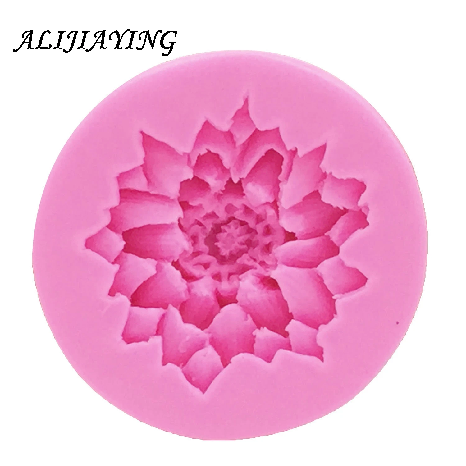 3D Chrysanthemums Soap Mold Resin Clay Chocolate Candy Silicone Cake Mould flower Fondant Cake Decorating Tools D0158