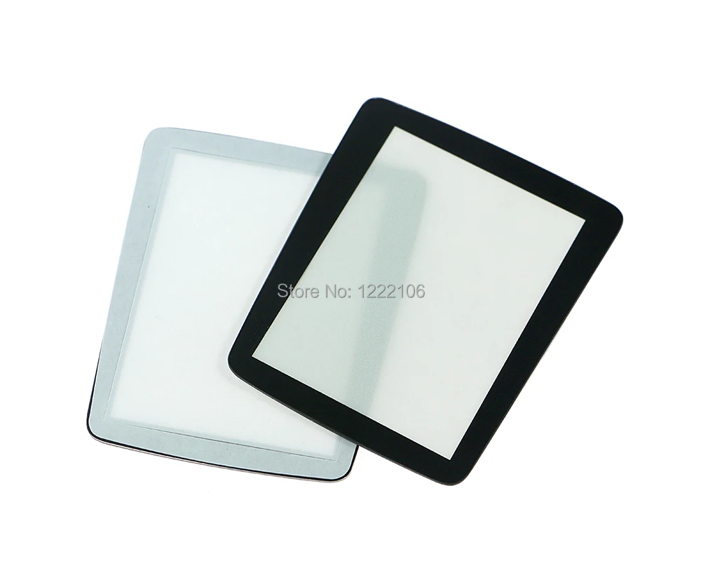 2 шт. стеклянные защитные линзы для системной консоли Sega Nomad, двухсторонние самоклеящиеся ленты