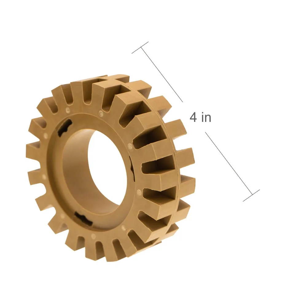4 "cao su Tẩy Bánh Xe Đính Kim Sa Dụng Cụ Vincy Sọc Băng Dính Đồ Họa Tắt Loại Bỏ cho Dấu Hiệu Kính Thuyền Xe Ô Tô, Xe Tải windows