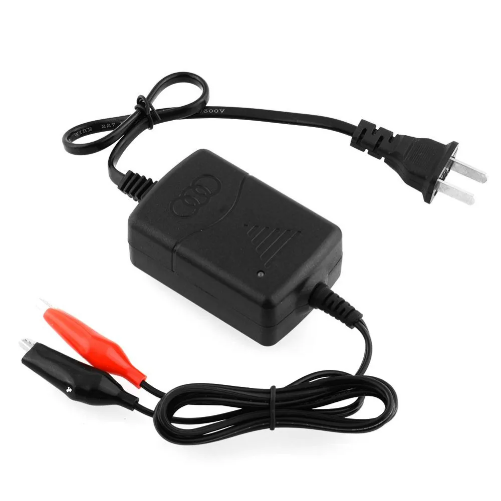 12V 1.3A Smart Motorcycle Charger For 1AH 3AH 5AH 7AH 9AH 10AH 12AH AGM VRLA Gel Lead Acid Battery With LED Indicator EU US Plug