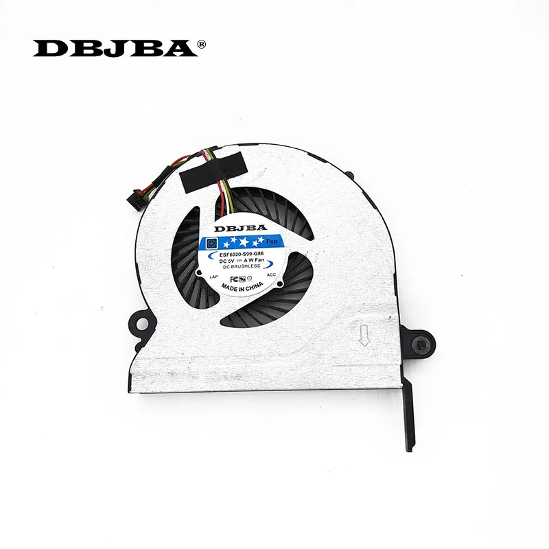 

Новое охлаждение процессора ноутбука для EF75070S1-C160-S99 DC 5 В 4-контактный разъем 60 мм серверный вентилятор для ноутбука