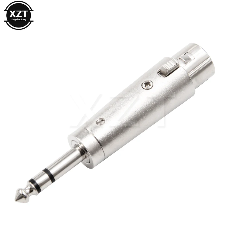 1 sztuk 3Pin XLR żeńskie gniazdo 1/4 \