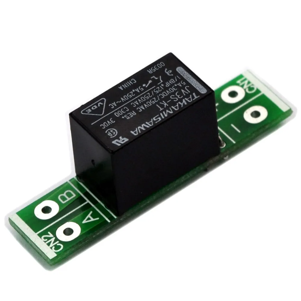 Electronics-Salon 6PCS 3VDC SPST-NO 5A/250V Power Relay Module. DC3V.