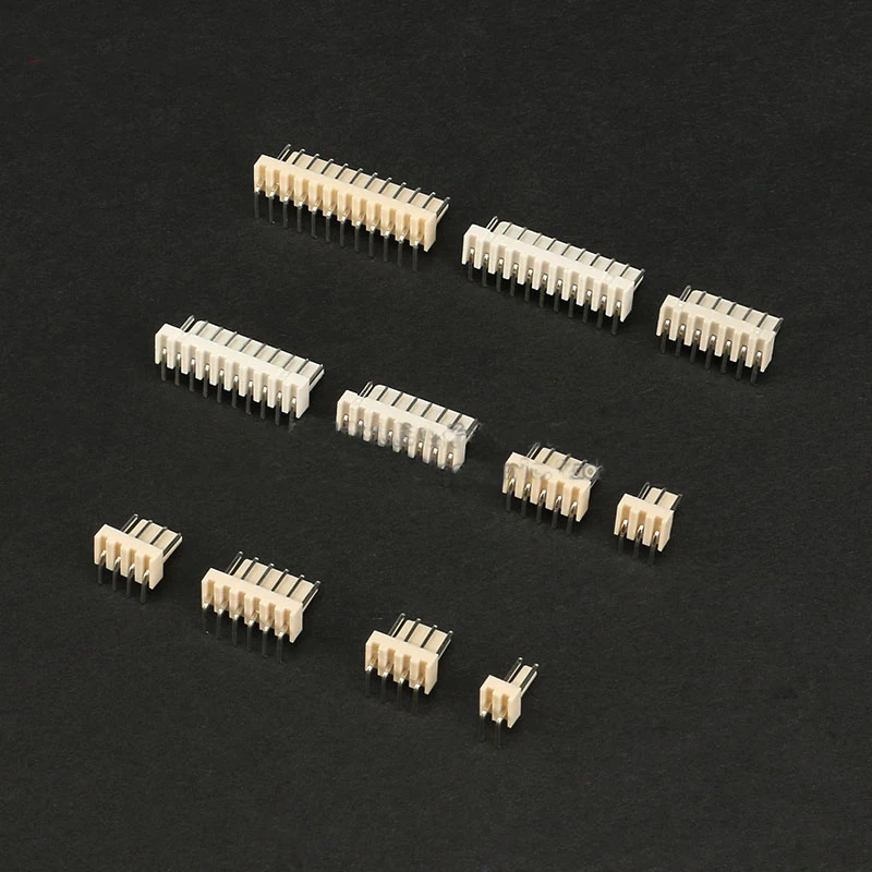 Free ship 20pc Curved pins KF2510 2.54MM connector terminal connector 2P 3P 4P 5P 6P 7P 8P 9P 10P 11P 12P bent PLUG connector