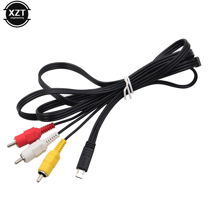 High Quality Audio Video Cable Camera Connecting Home TV HDTV to RCA AV Cable Adapter For Sony HDR-PJ220/CX230/CX220/PJ240/CX240