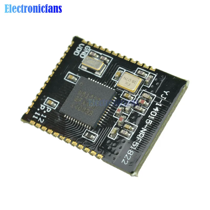 NRF51822 Core51822 BLE 4.0 Bluetooth 2.4G Wireless Module Antenna Board For ULP SPI I2C UART Interface Compatible NRF24L Series