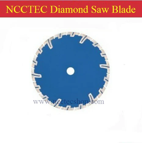 9'' Diamond DRY cutting disk with long short protective teeth(5 pcs per lot)/you will be regret if you don't use NCCTEC products