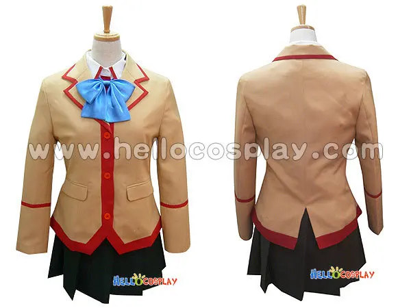 Best Student Council Cosplay Miyagami Private Academy High School Girl Uniform H008