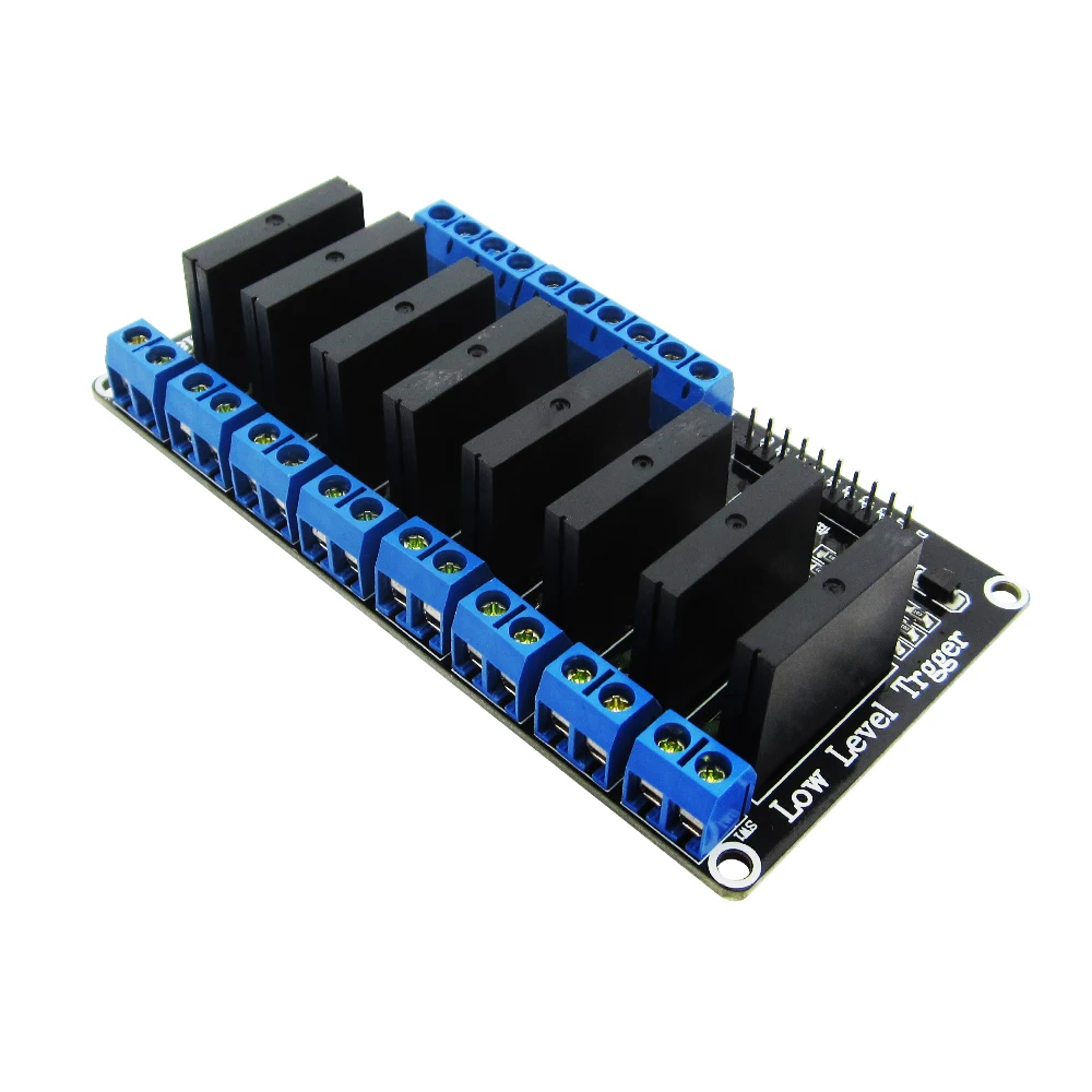 

5pcs/lot 8 Channel 5V DC Relay Module Solid State Relay Module low level Relay 250V2A SSR AVR DSP