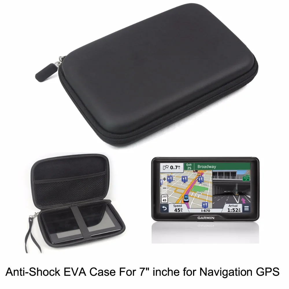 

Outdoor Traveling Protect Portable Case Bag package For Tomtom GPS Case 7" Inch navigation Garmin GPS carrying cover case