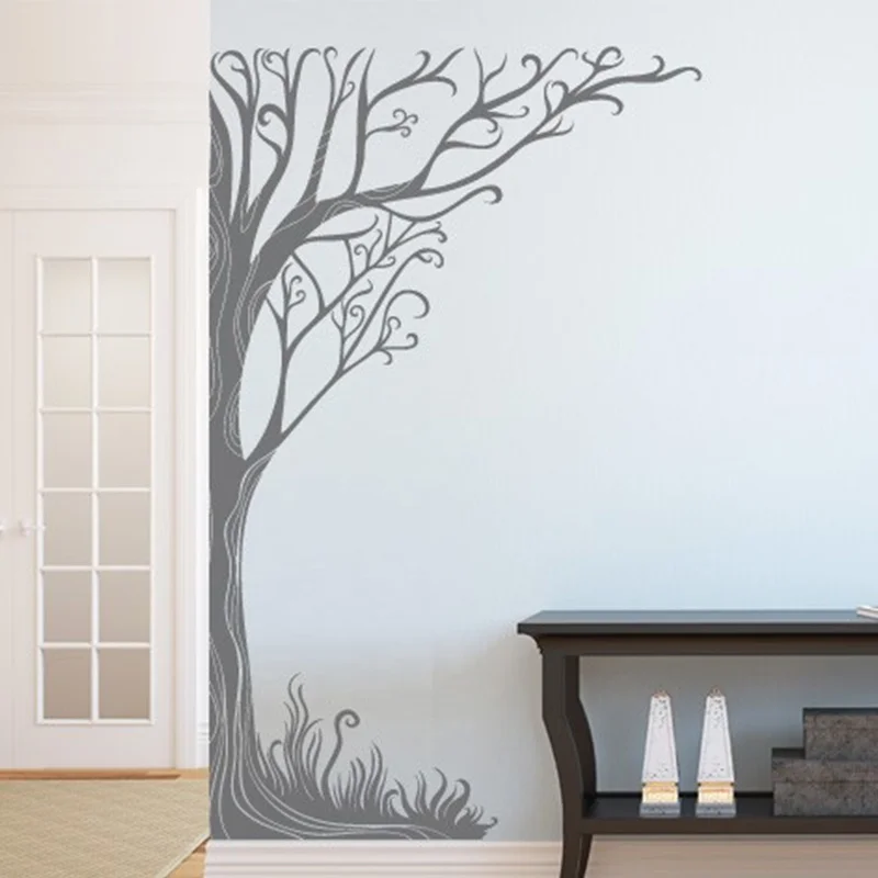 Large Vinyl Tree Wall Decals Wall Sticker Home Decor 20X32 inches Tree Wall Sticker For Kids