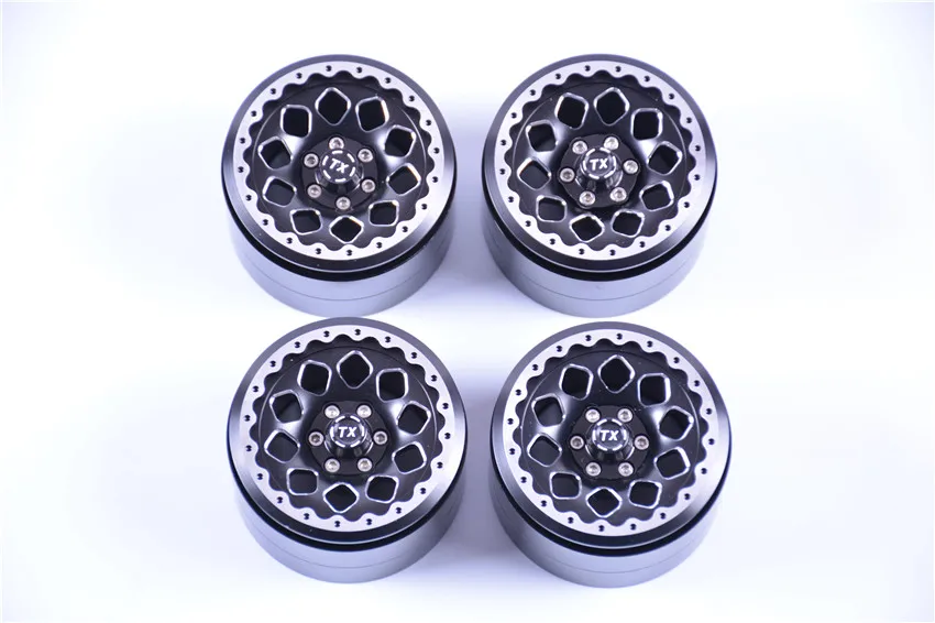 2.2 inch CNC precision machined metal wheel hubs for Traxxas trx4 Axial SCX10 D90 63mm*41mm