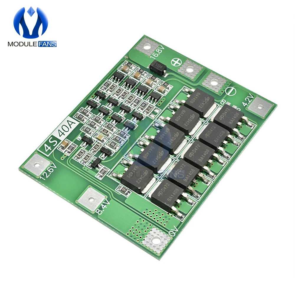 4S 40A Lithium Battery Protection Board
