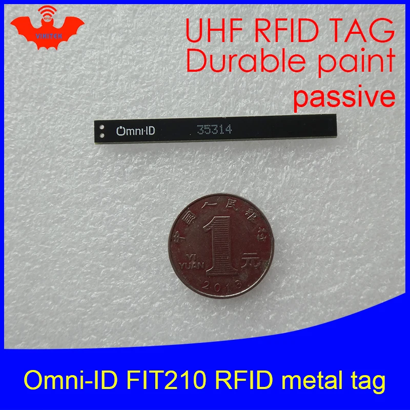 UHF RFID anti-metal tag omni-ID fit210 fit 210 915mhz 868mhz Alien Higgs3 EPCC1G2 6C durable paint smart card passive RFID tags