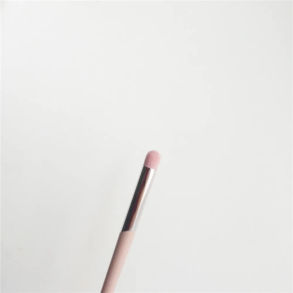 PINK Eye Makeup Brushes 210 Angled Shading 212 Smudge 214 Round 216 Tapered 217 Blending 8-pcs Eyesahdow Cosmetic Brushes