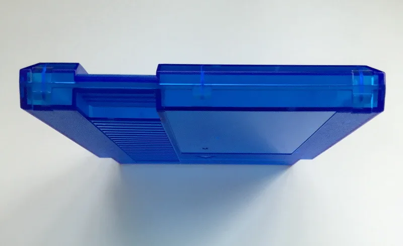 خرطوشة ألعاب بديلة 72 دبوس ، علبة بلاستيكية لوحدة تحكم NES