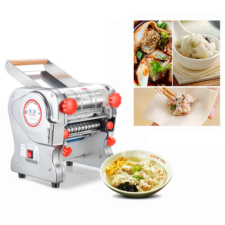 110V/220V Stainless Steel Pasta Making Machine Noodle Maker Operated Spaghetti Pasta Cutter Noodle Hanger Home Commercial