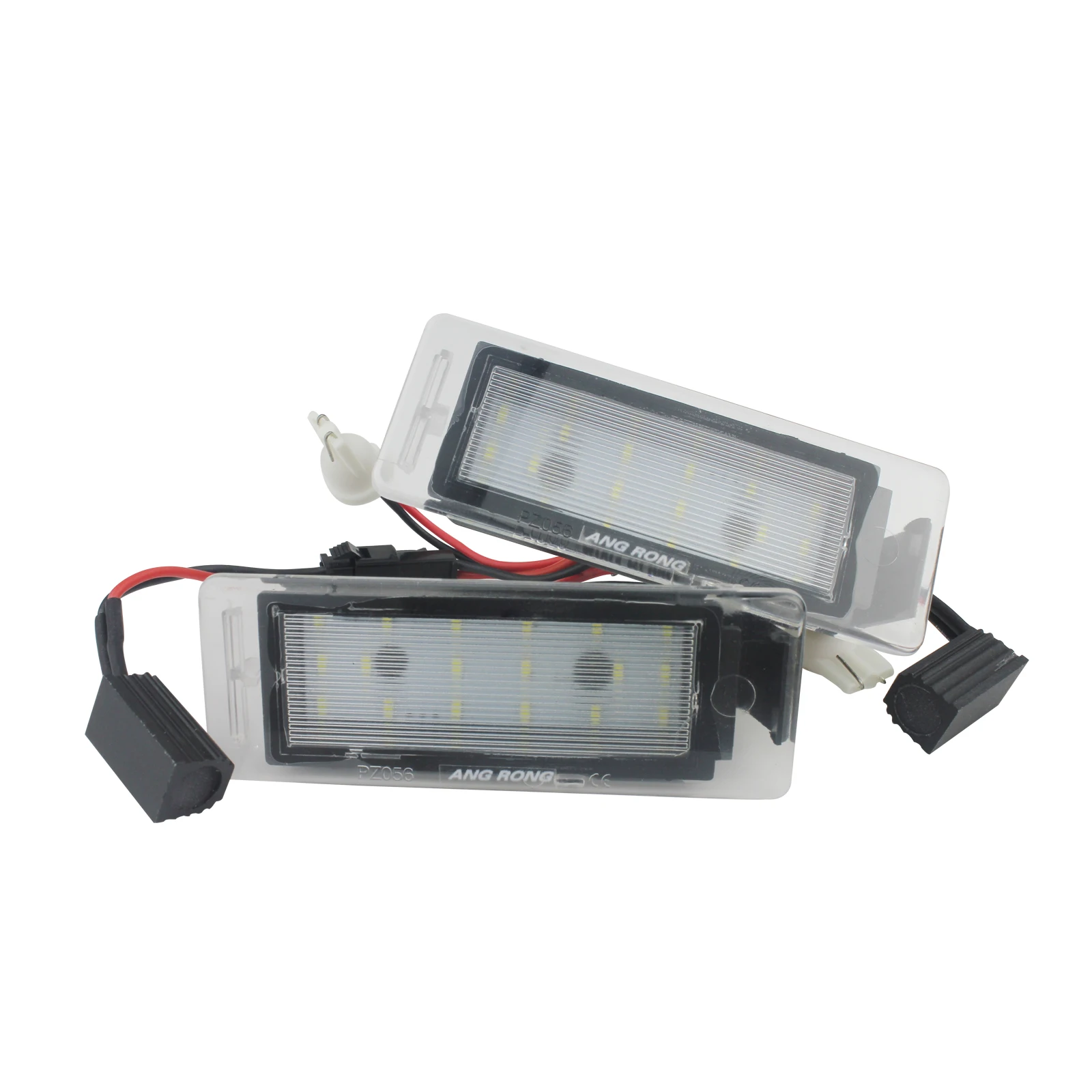 ANGRONG 2X LED License Number Plate Light For Vauxhall Opel VXR8 Mokka Insignia Sports Tourer Buick Cadillac Chevrolet GMC