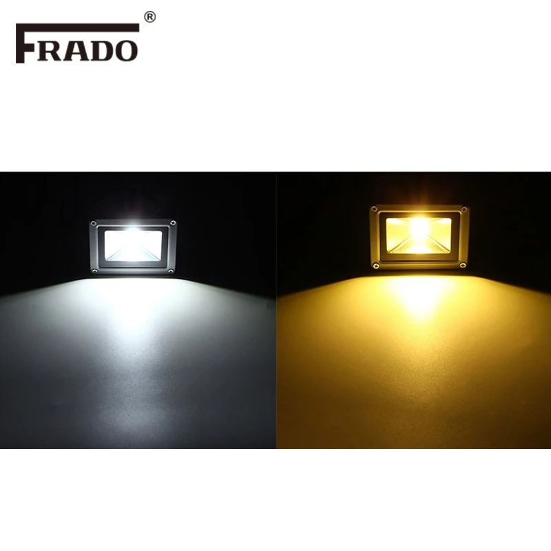 Wasserdichtes LED-Flutlicht, 10 W, 20 W, 30 W, 50 W, IP65, Flutlicht, Reflektor, 220 V, Strahler, Outdoor-Gartenlicht, Außenbeleuchtung – Detail 16