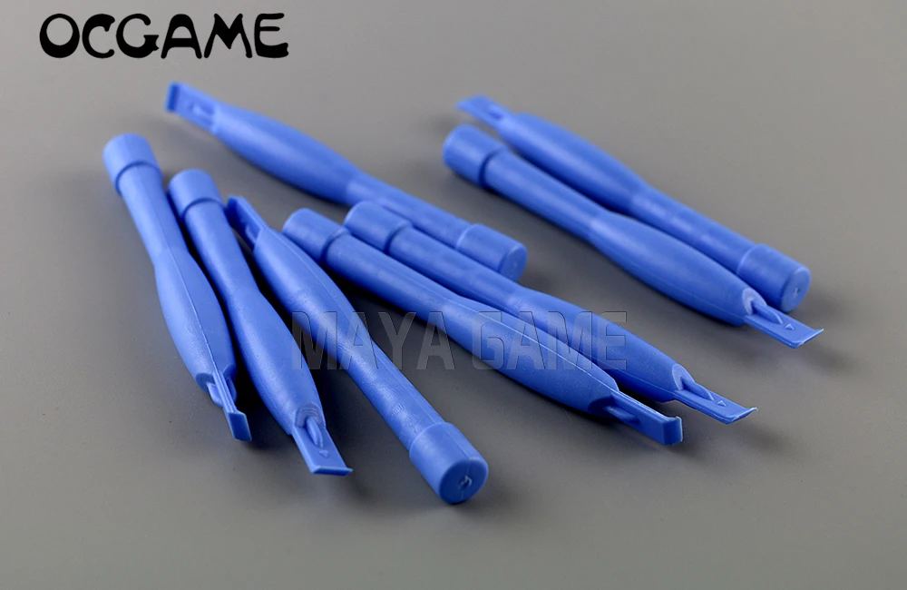 

OCGAME 300pcs Plastic Pry Bar Opening Tools Round Handle Bent for Cell Phone Tablet for XBOX360 PS4 PS3 PSP PSV Controller