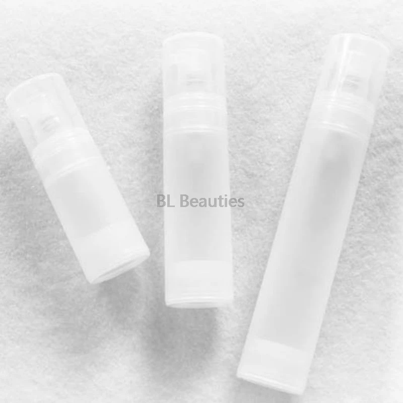 

500pcs/lot 15ml 30ml 50ml Empty Airless Bottle Frosted/Matte Vacuum Pump Bottle Lotion Bottles With PP Materials