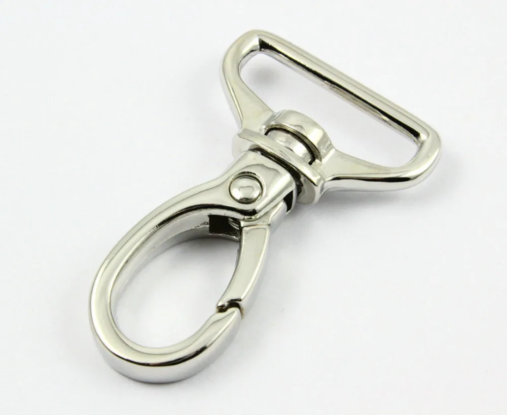 

20 Pieces 50x25.5mm Swivel Snap Hook Metal Lanyard Hook Paracord Lobster Trigger Clasp Clips