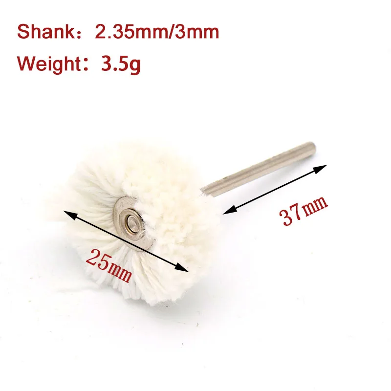 10/20Pcs Polish Buffing Wiel Slijpen Hoofd Katoenen Draad Dremel Wiel Molen Borstel Voor Rotary Slijptol Dremel accessoires