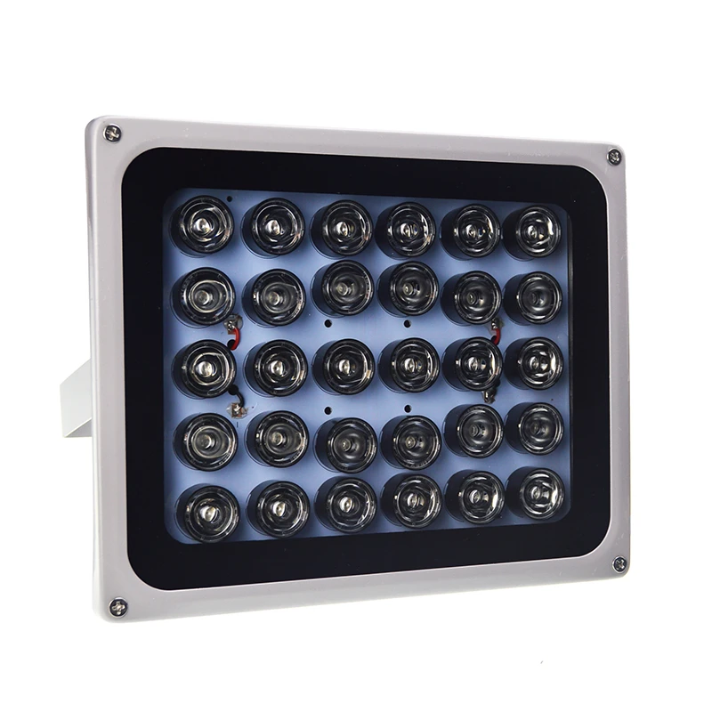 Imagem -03 - Impermeável Led Luz de Preenchimento para Câmera de Segurança Iluminador ir Lâmpada Infravermelha Matriz Visão Noturna ao ar Livre Cctv dc 12v 850nm 30 Pcs