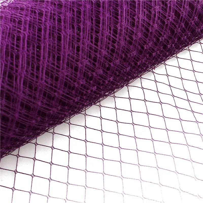 45 CM*1M Russian Veiling Hat Netting Mesh Fabric For Wedding Millinery Trim Netting Fascinator Hat Mesh DIY Hair Accessories image 3